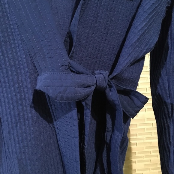 Sandro Paris Blue Kimono Light Knit Cardigan - Picture 10 of 15